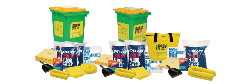 Fresh & Clean - HAZCHEM Spill Kits (Yellow)