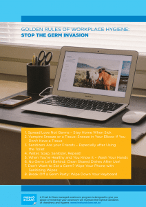 Stop the Germ Invasion