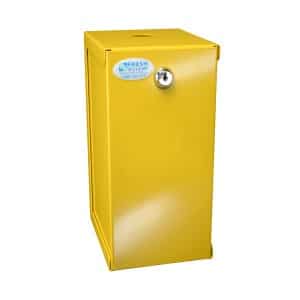 Use a sharps bin to dispose of your clinical waste safely
