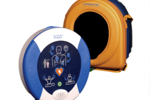 Ensure prompt response and a higher chance of survival with an automated external defibrillator (AED).