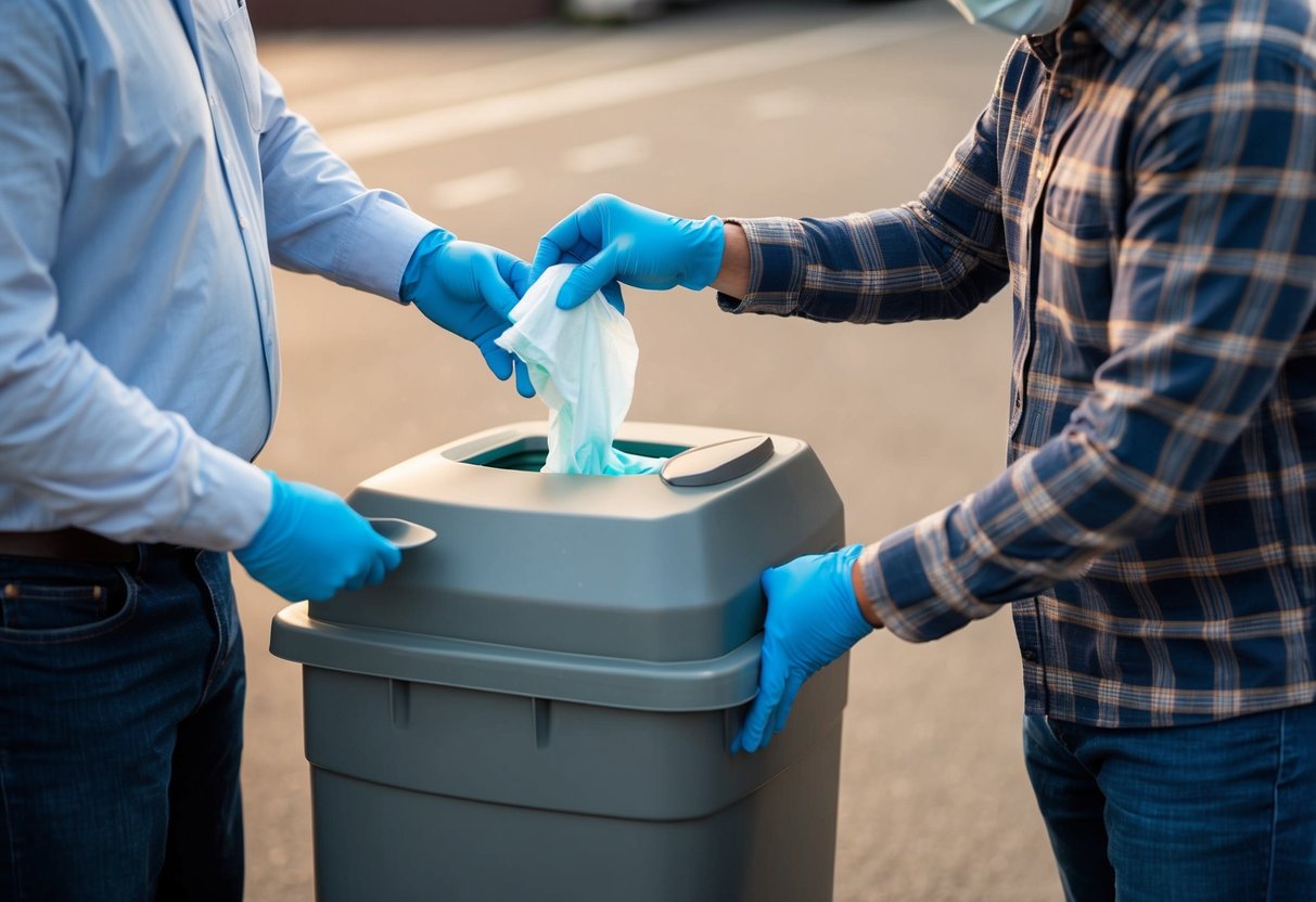 Maintaining nappy disposal units