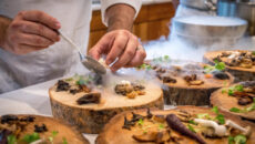 chef cook appetizer